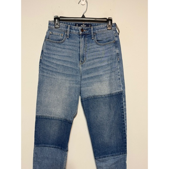 Hollister Y2K Ultra High Rise Mom Jeans Women Size 26 90s Streetwear Indie Retro - Picture 4 of 7